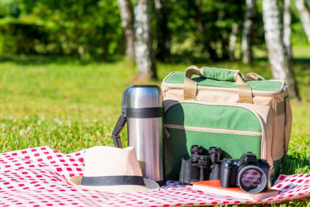 Una bolsa térmica es más adecuada para un picnic informal.