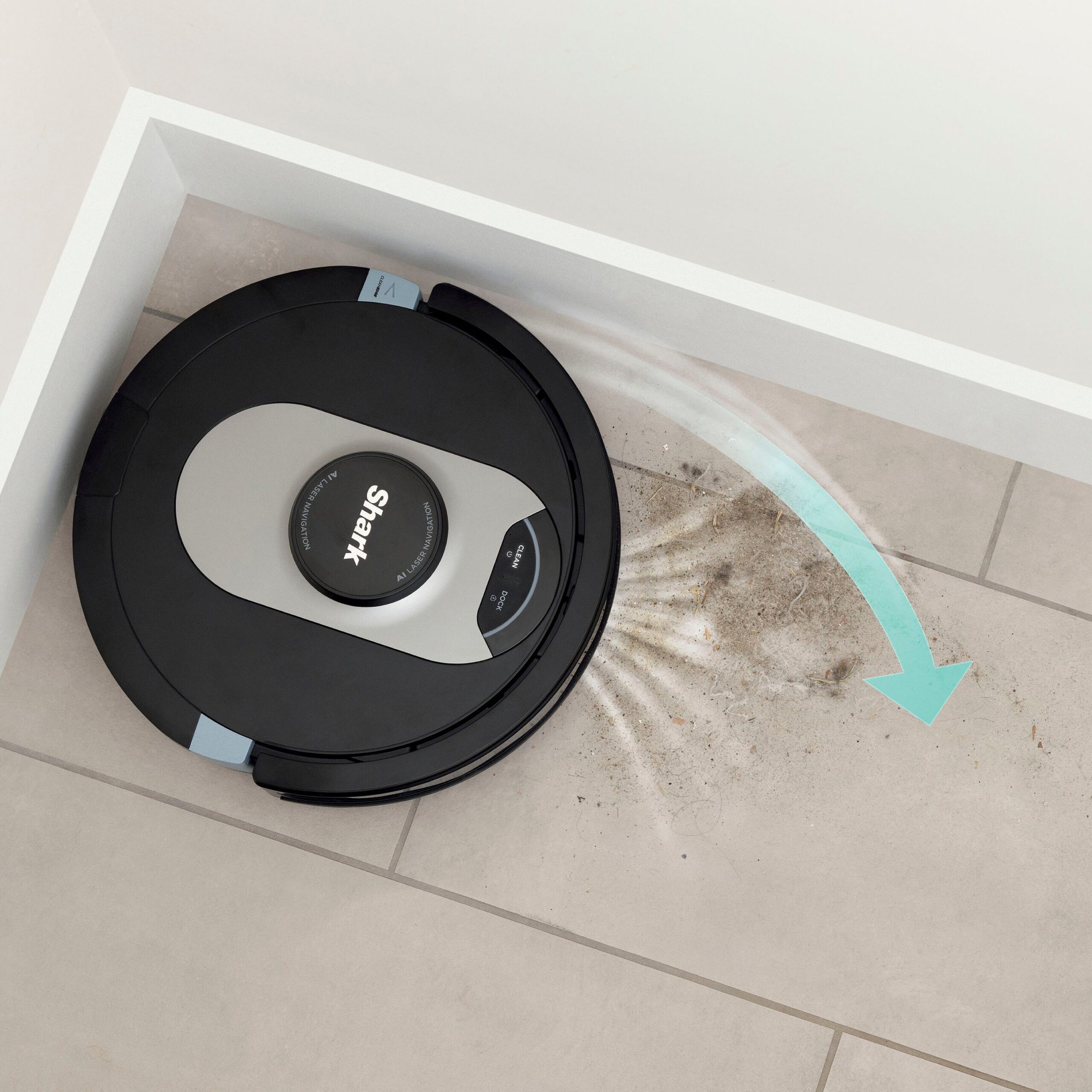 Aspiradora robot Shark AI Ultra con Matrix Clean, mapeo del hogar, HEPA...