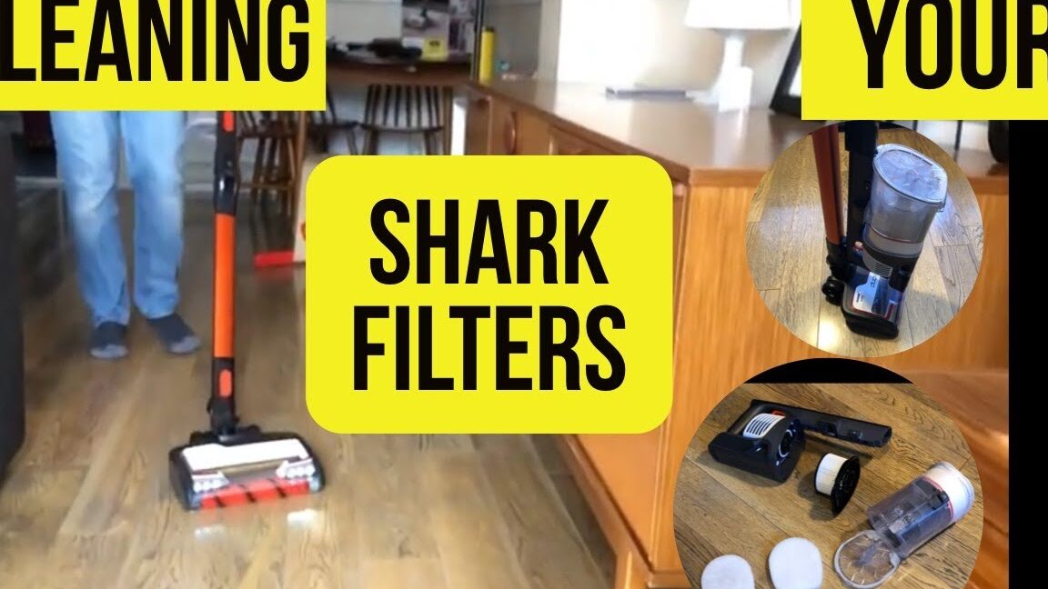 Cómo limpiar el filtro de tu aspiradora Shark
