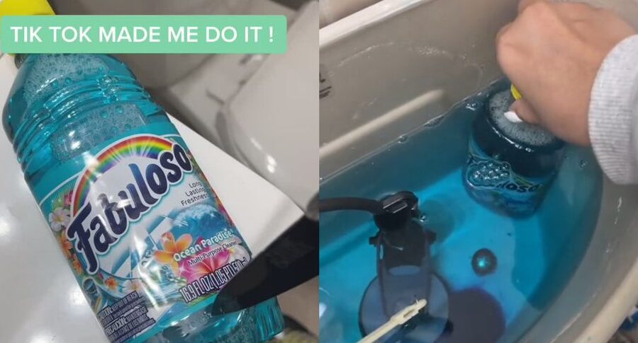 ¿Puedes poner Fabuloso en el tanque de un inodoro? Explicación del fabuloso truco para el baño de TikTok - TheNetline