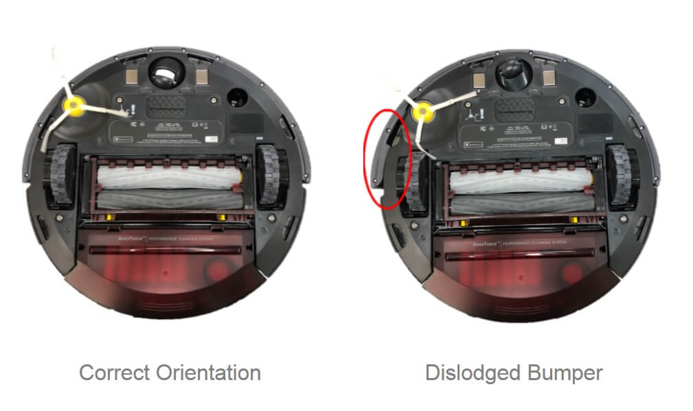 ¿Por qué mi robot aspirador sigue dando vueltas?